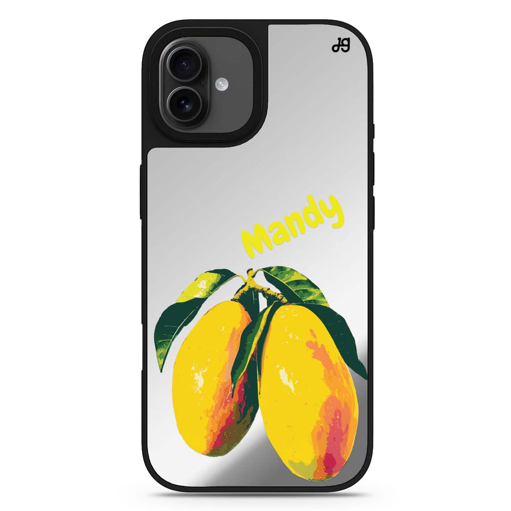 Mango Majesty iPhone 17 鏡面手機殼 主圖設計