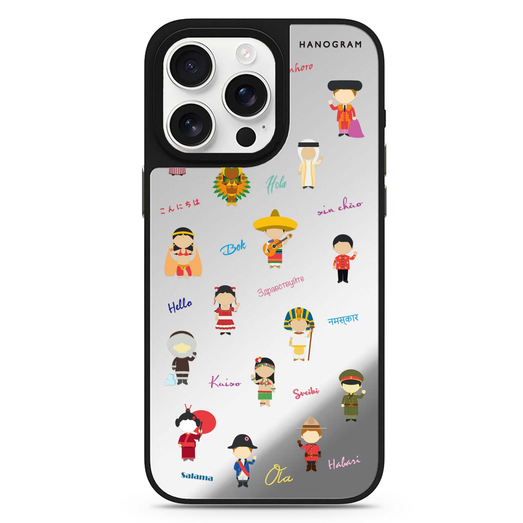 Culture People 鏡面手機殼
