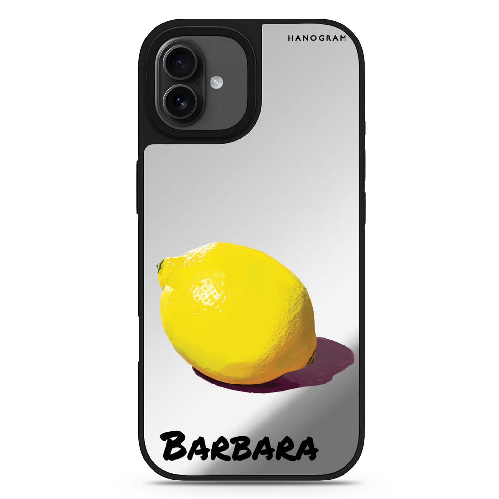 Lemon Lush iPhone 17 鏡面手機殼 主圖設計
