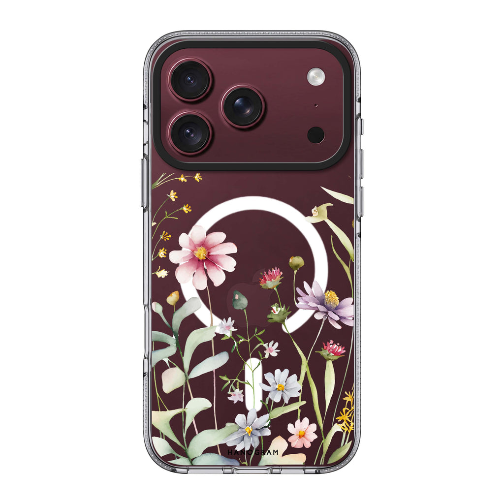 Floral 水晶透明保護殼