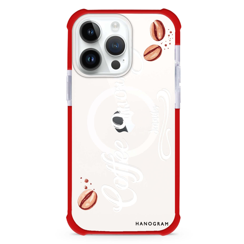 Coffee Girl iPhone Magsafe 兼容超強防摔保護殼