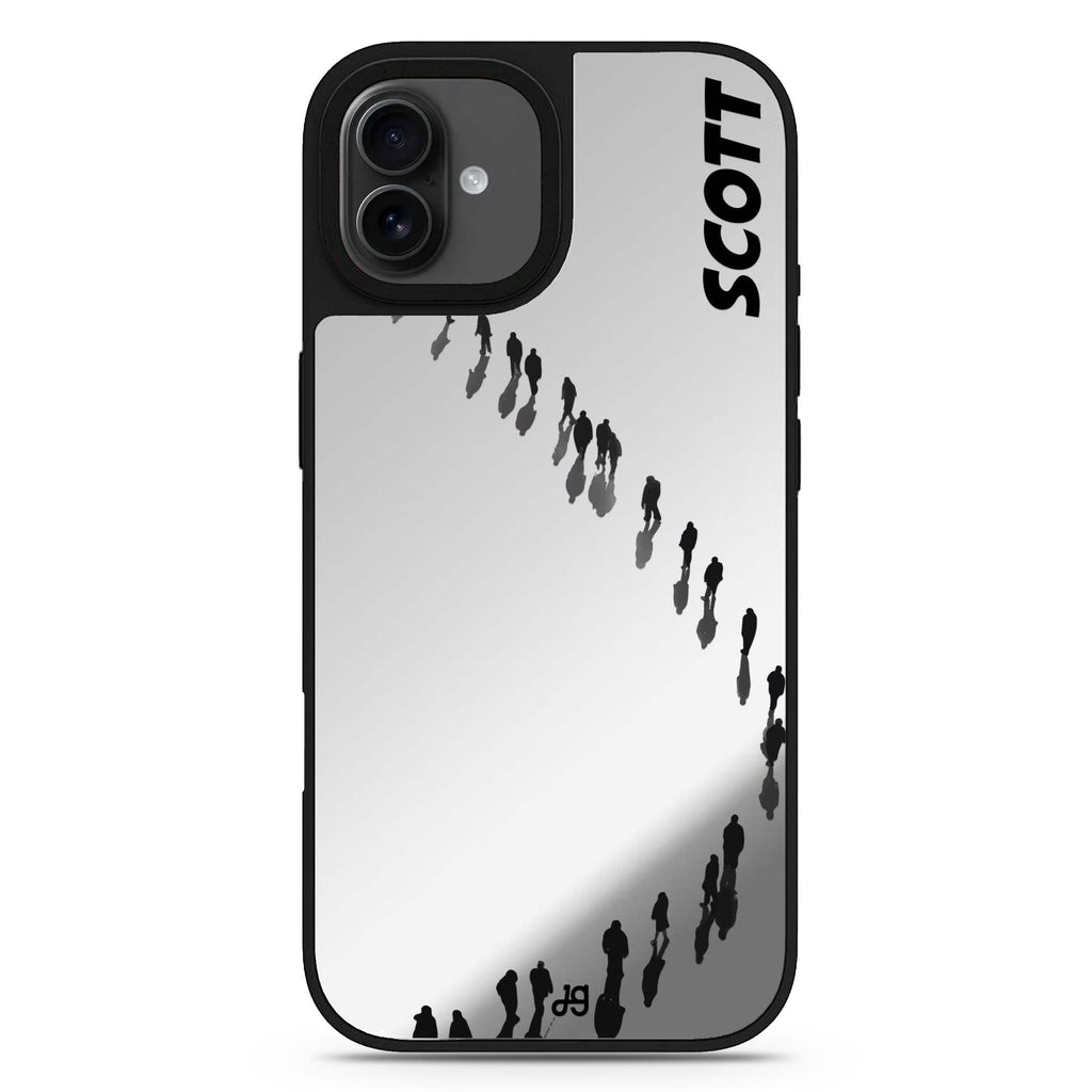 People Points iPhone 17 鏡面手機殼 主圖設計