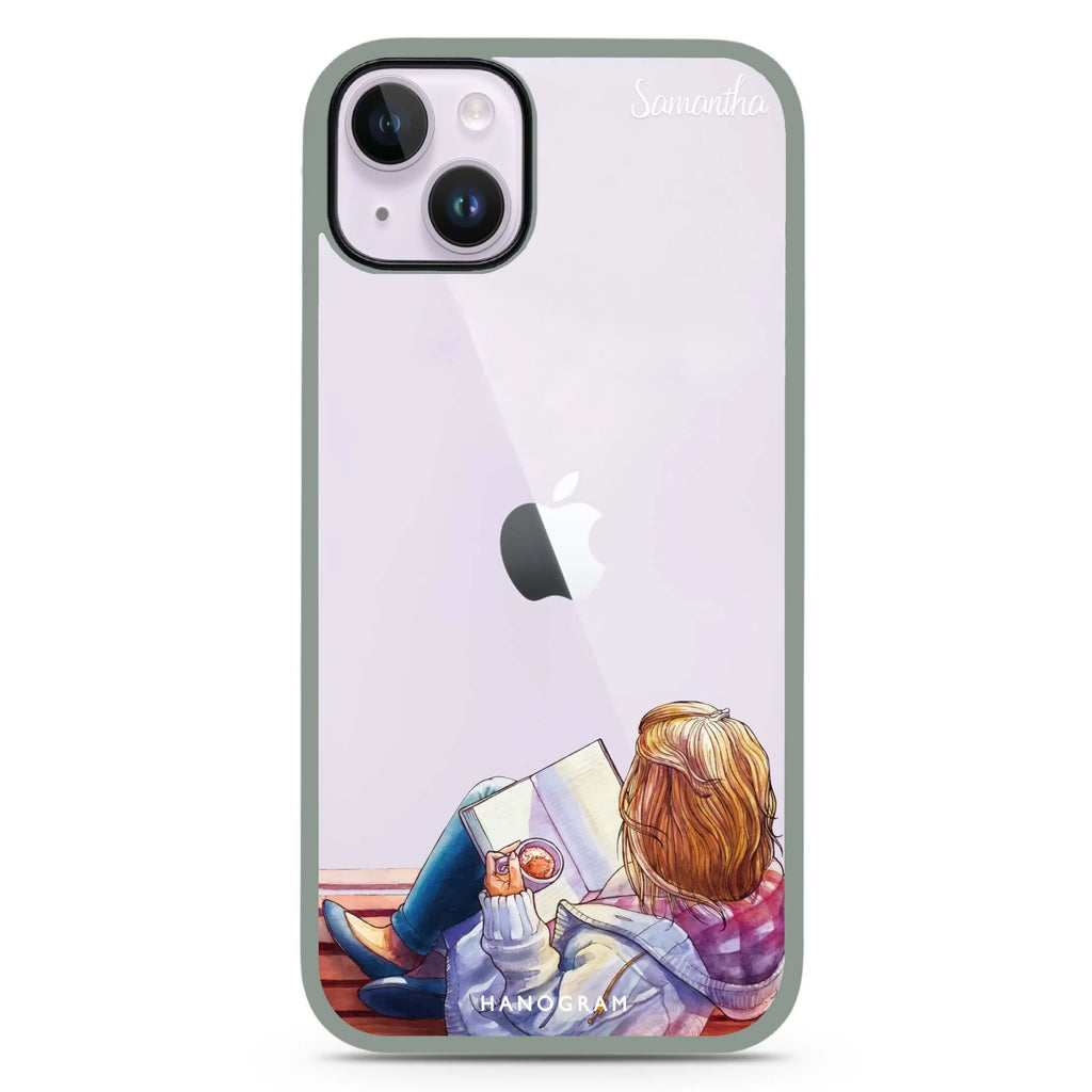 Relax With My Coffee iPhone 15 Plus 防衝擊保護殼