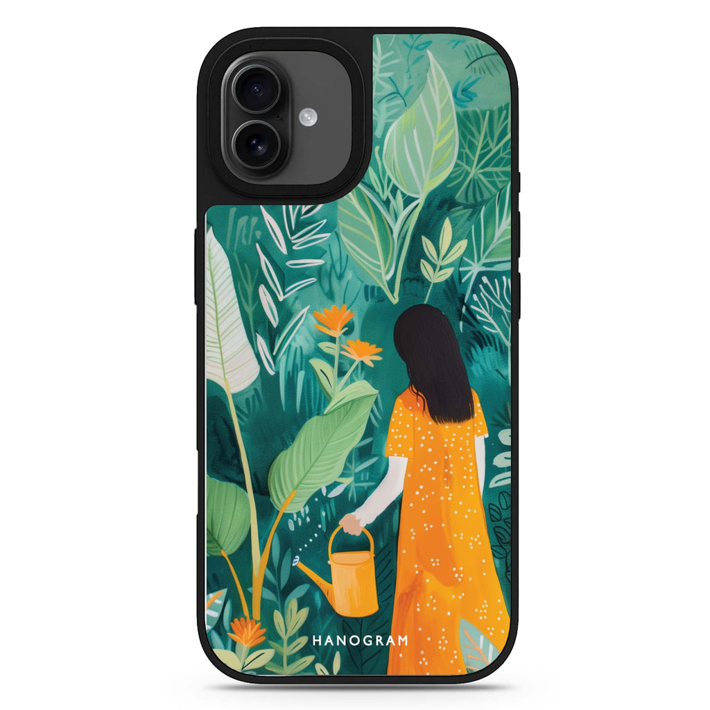 Growth Guardian iPhone 17 鏡面手機殼 主圖設計