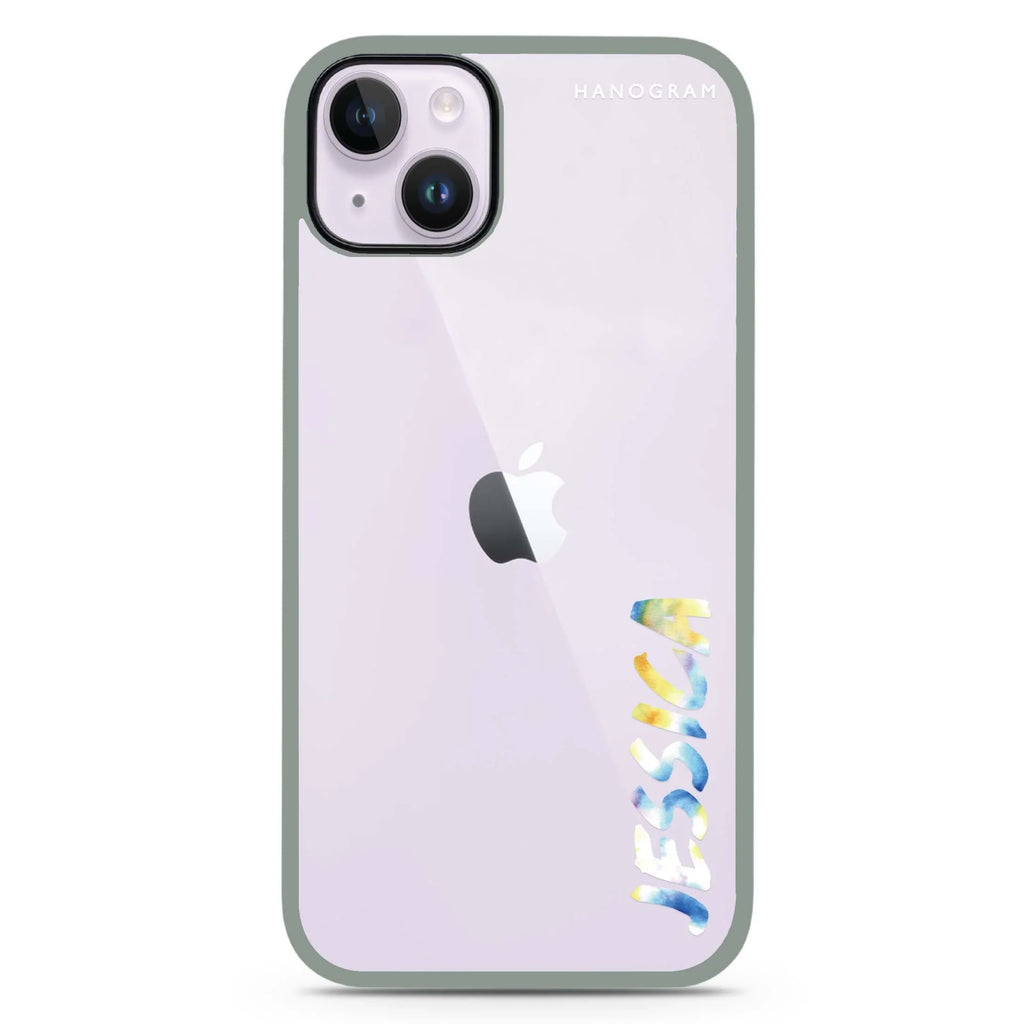 My Watercolour Name iPhone 15 Plus 防衝擊保護殼