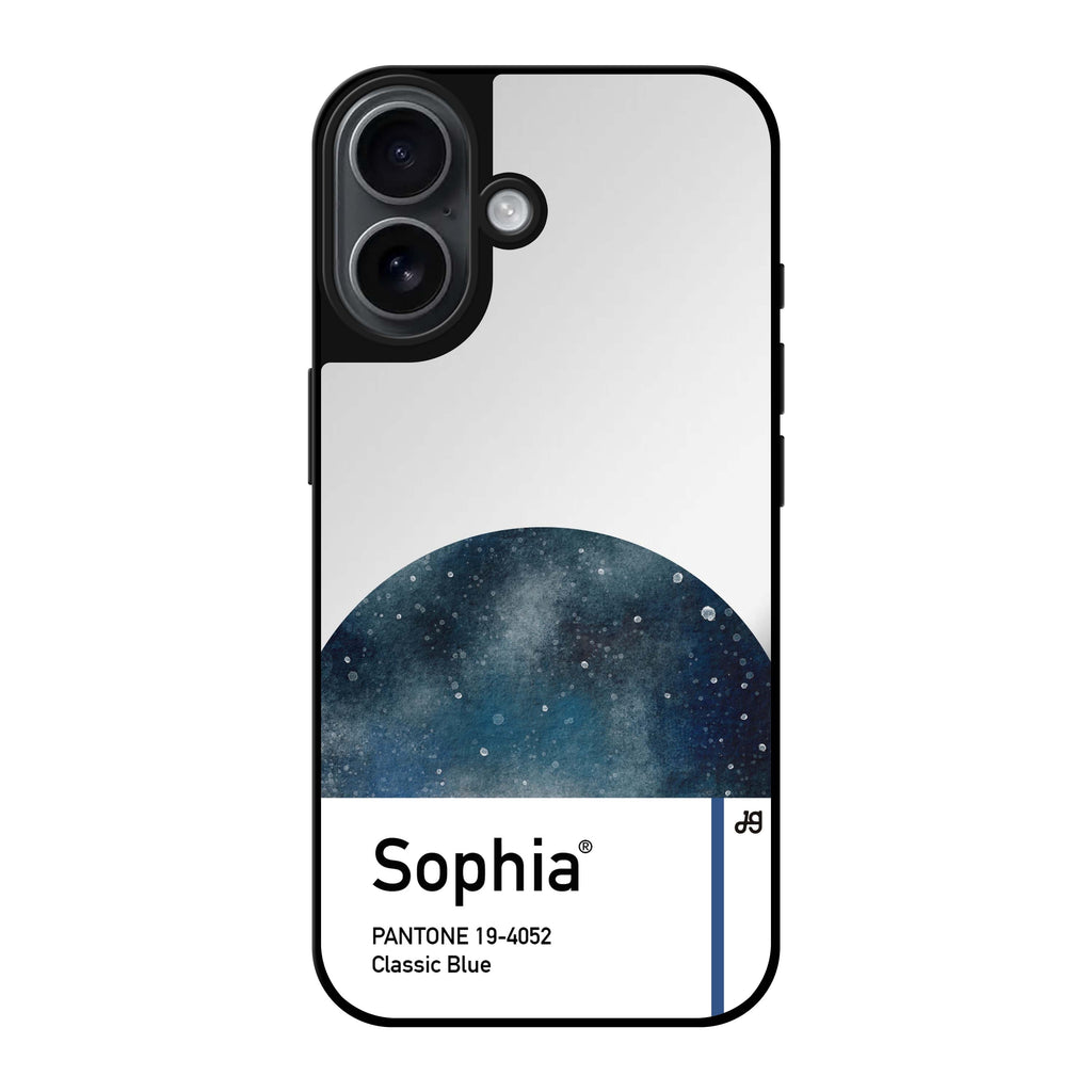 Reflective iPhone 16 Mirror Case –#19-4052 Classic Blue I Design