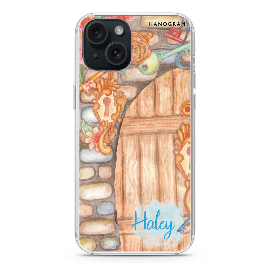 Love Castle I iPhone 15 Plus Magsafe 兼容水晶透明保護殼