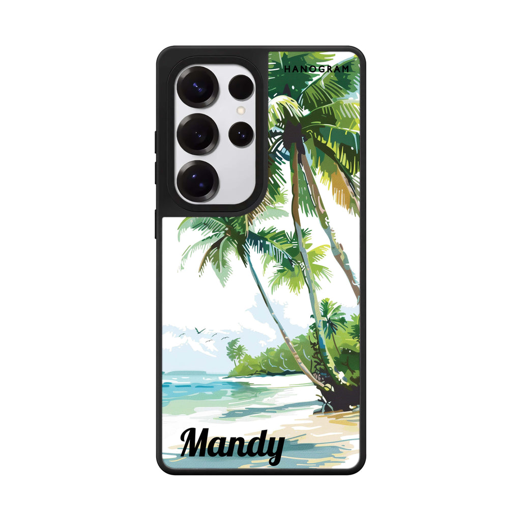 Tropical Tranquility 鏡面手機殼