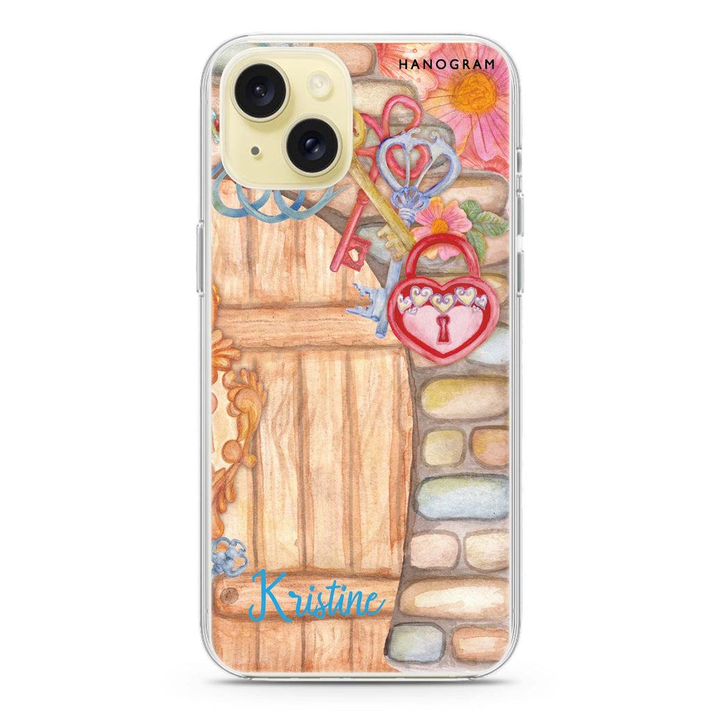 Love Castle II iPhone 15 Plus Magsafe 兼容水晶透明保護殼