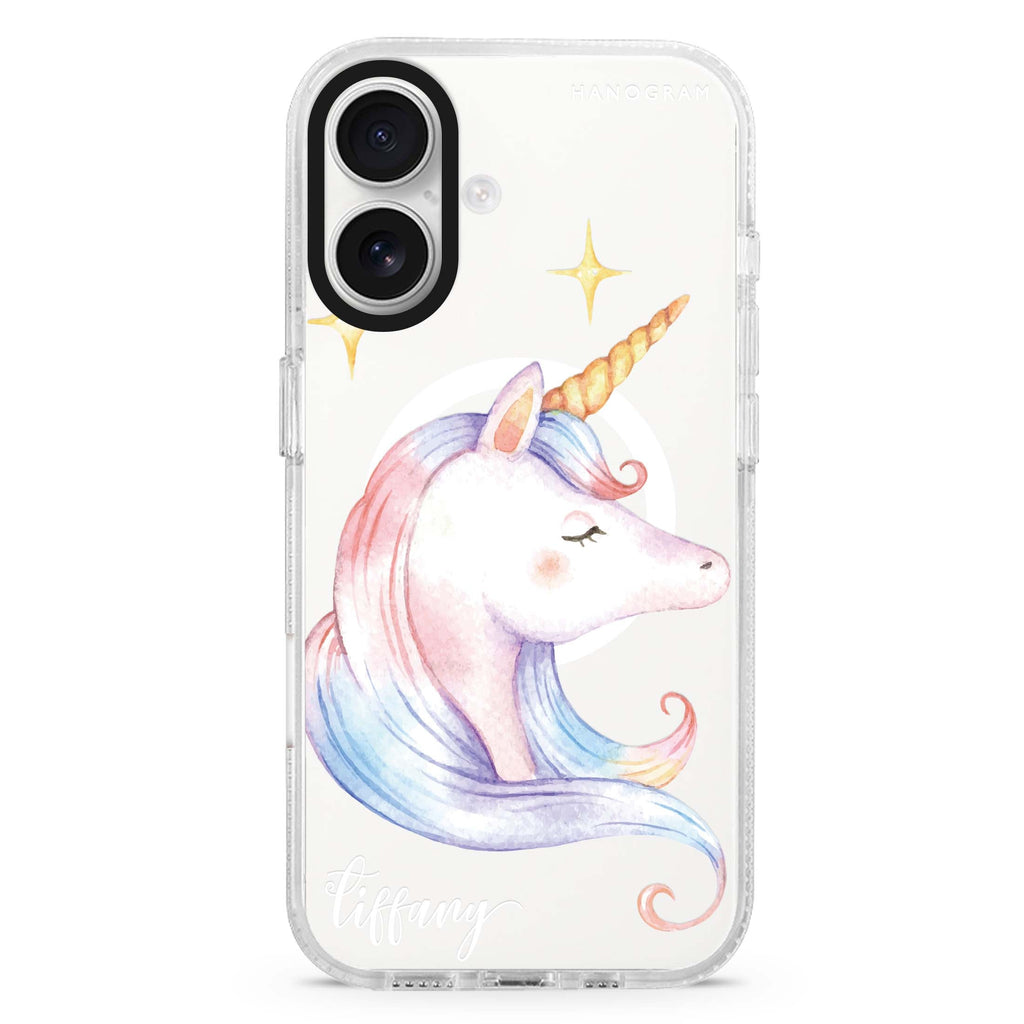 Wonderful Floral Magsafe 兼容水晶透明保護殼