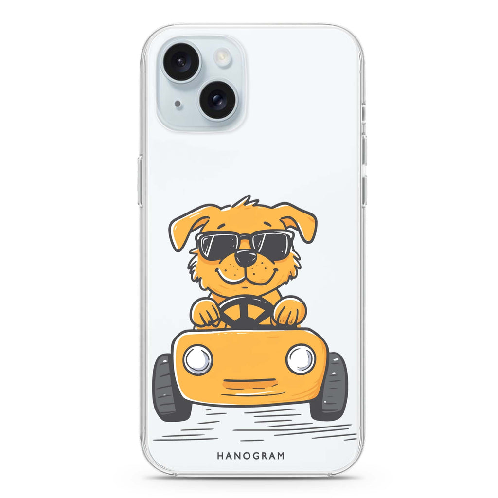 Cool Pup Drive iPhone 15 Plus 水晶透明保護殼