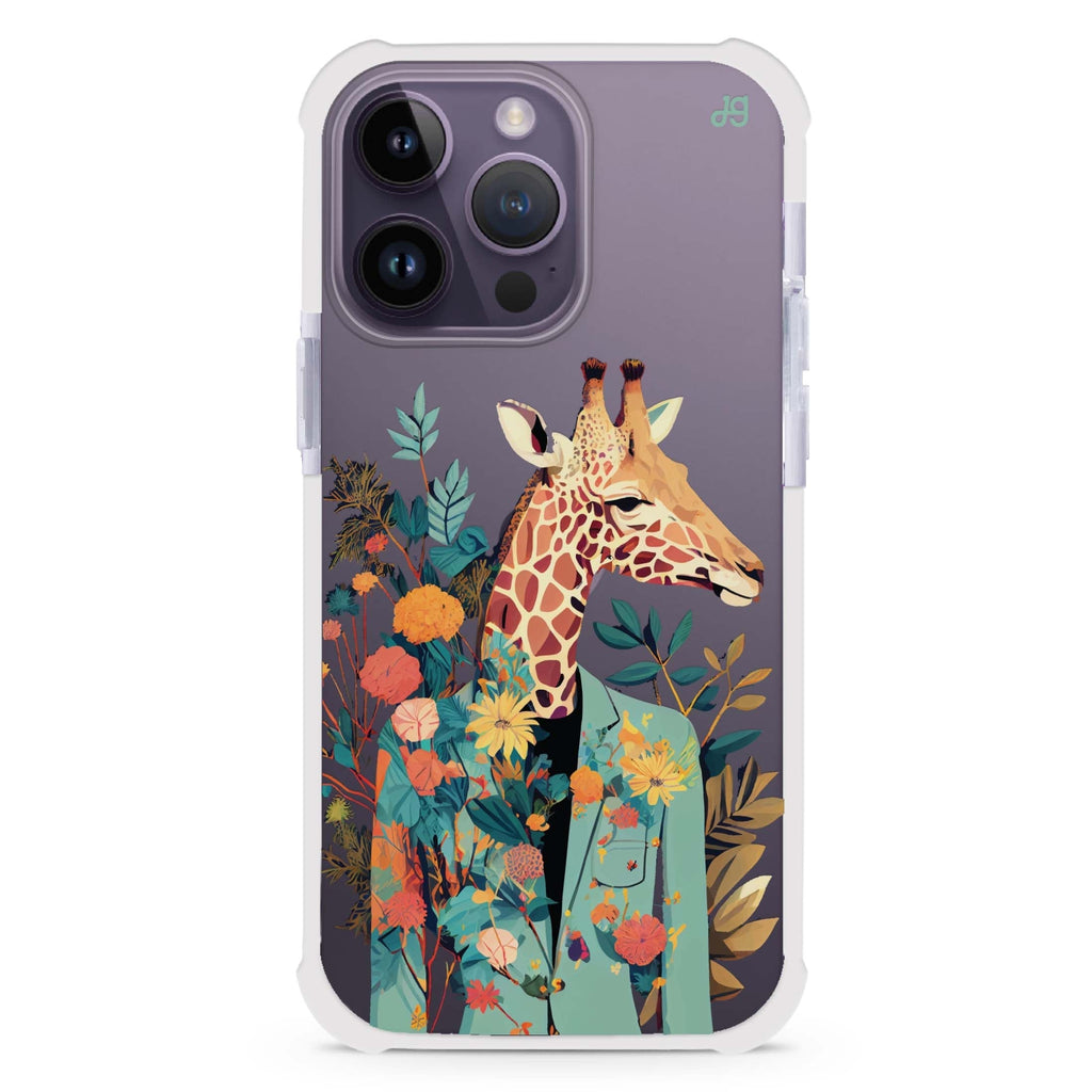 Giraffe & floral 超強防摔保護殼