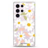 Blush Daisy Field Samsung Galaxy Ultra 透明保護殼，適用 S26/S25/S24/S23 Ultra，圖1