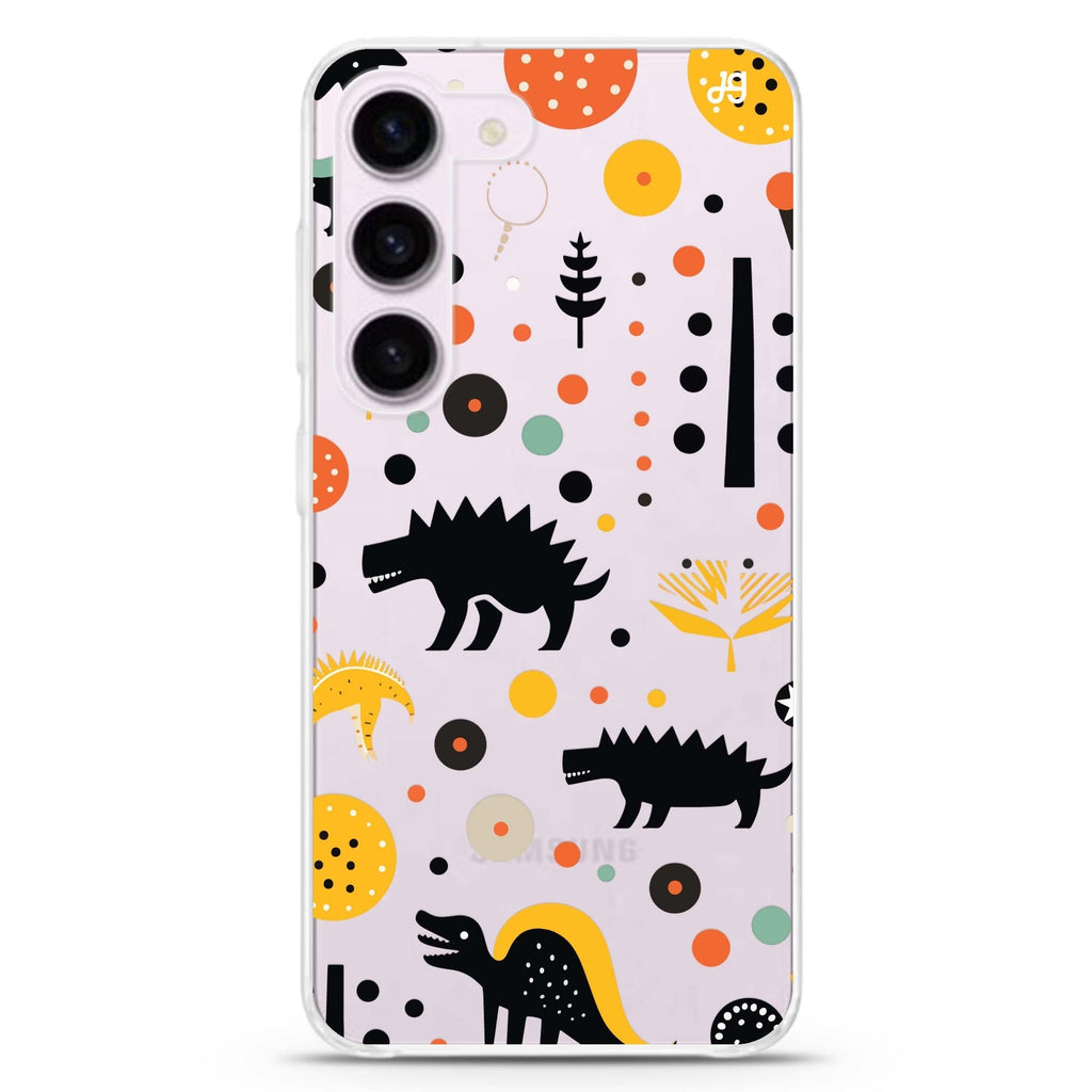 Cuddly Rex Samsung Galaxy 水晶透明保護殼