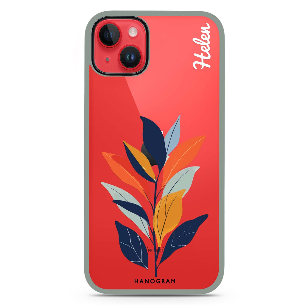 Flora Flat iPhone 15 Plus 防衝擊保護殼