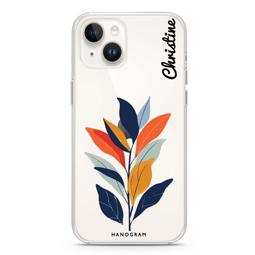 Flora Flat iPhone 14 水晶透明保護殼