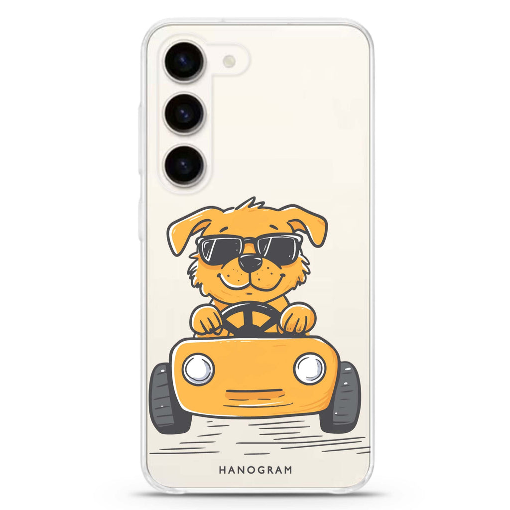 Cool Pup Drive Samsung Galaxy 水晶透明保護殼