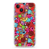 Doodle Delights iPhone 14 Plus 水晶透明保護殼