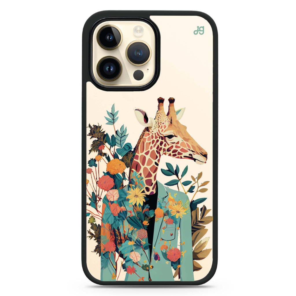 Giraffe & floral 防衝擊保護殼