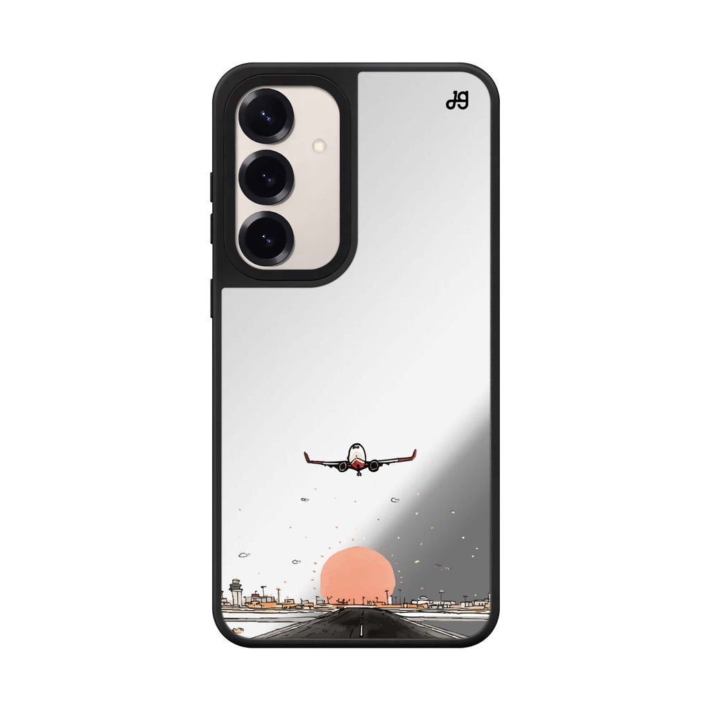 Sunset Takeoff 鏡面手機殼