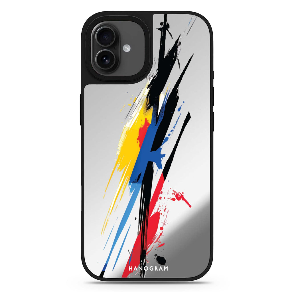 Colorwave Creations iPhone 17 彩色鏡面手機殼 主圖設計