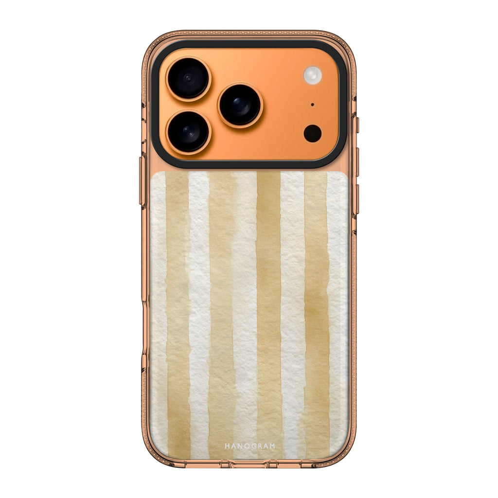 Sandscript Stripes iPhone 17 Pro Max MagSafe 水晶透明保護殼 圖案款設計 圖1