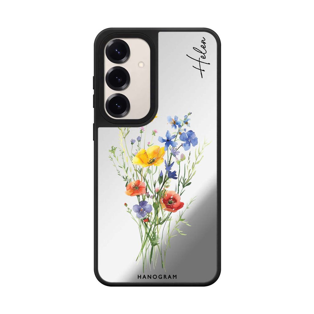 Wildflower Whimsy 鏡面手機殼