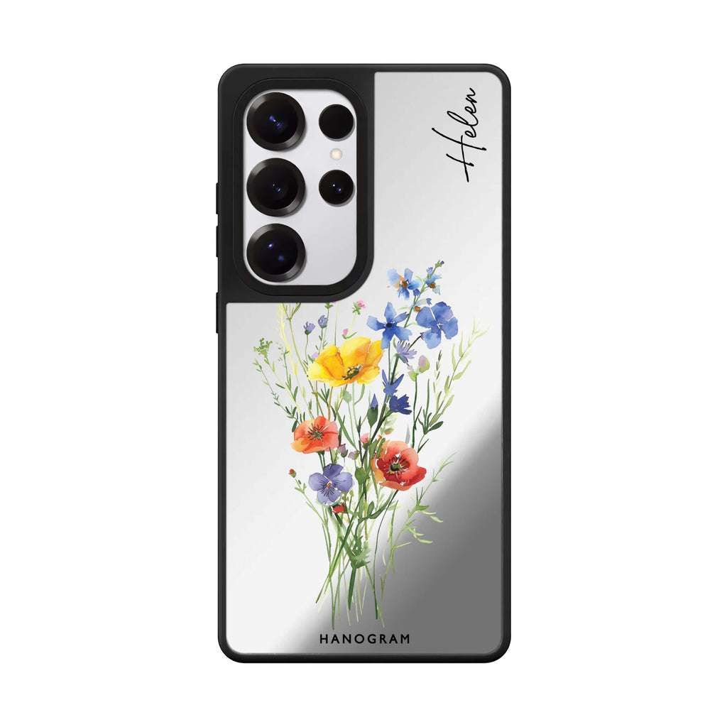 Wildflower Whimsy 鏡面手機殼
