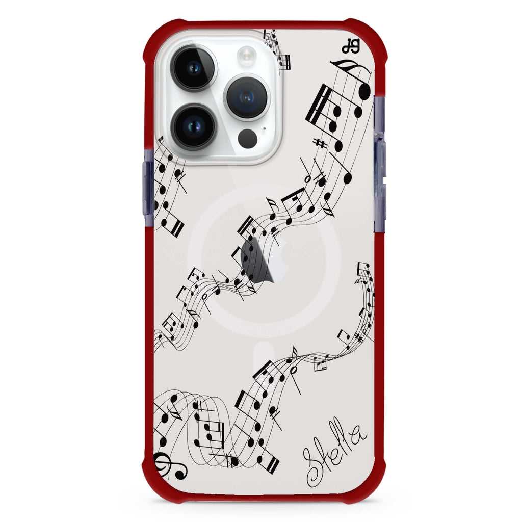 Music iPhone Magsafe 兼容超強防摔保護殼