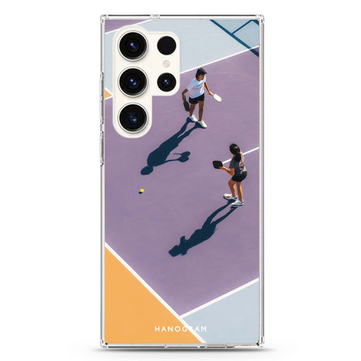 Court Play Samsung Galaxy Ultra 透明保護殼，適用 S26/S25/S24/S23 Ultra，圖1