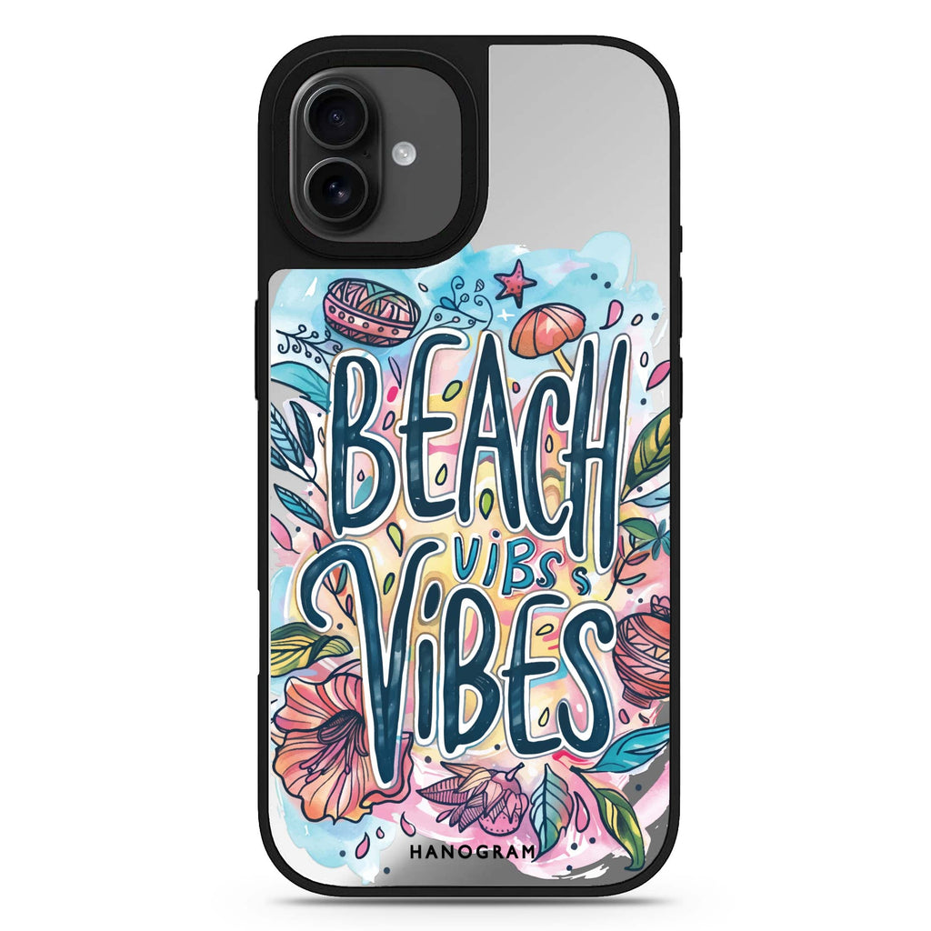 Tropical Escape iPhone 17 夏日海灘鏡面手機殼 主圖設計