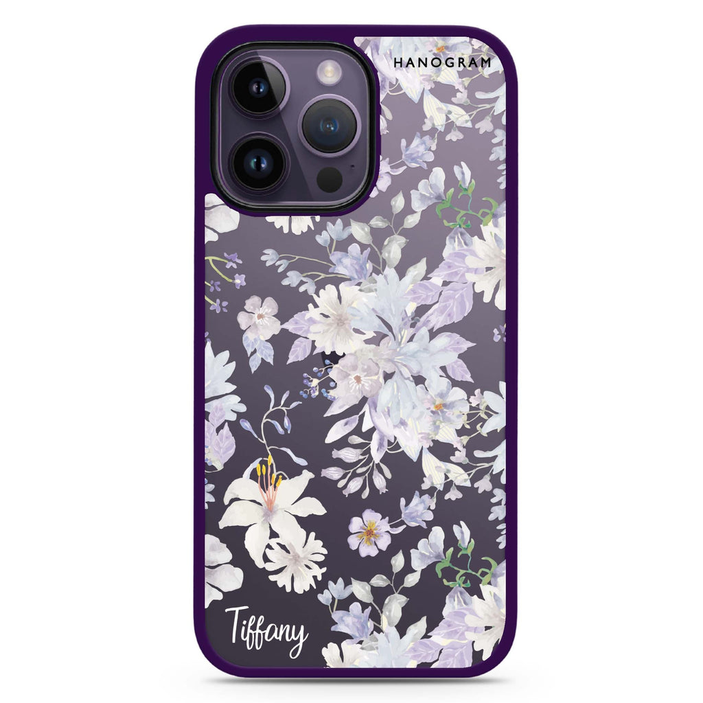 Serene Flowers Pattern 防衝擊保護殼