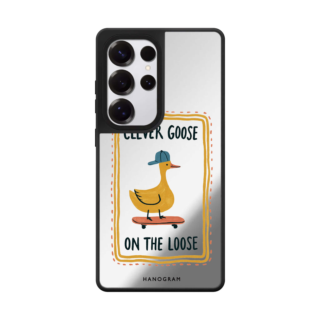 Goose on the Roll Samsung Galaxy 鏡面手機殼