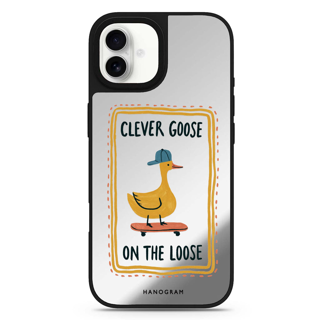 Goose on the Roll 鏡面手機殼