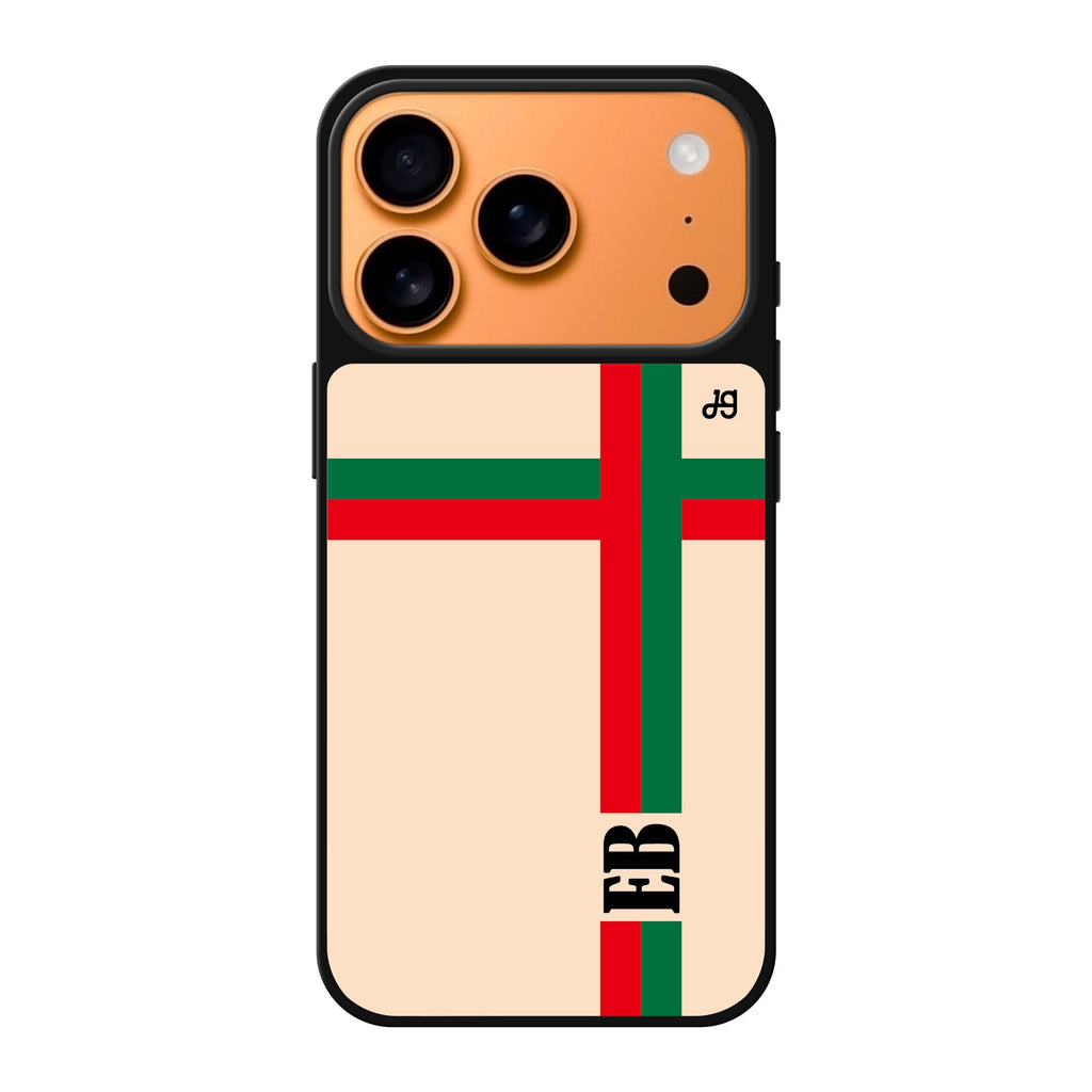 Matching Stripes 圖案 iPhone 17 Pro Max 鏡面手機殼主圖