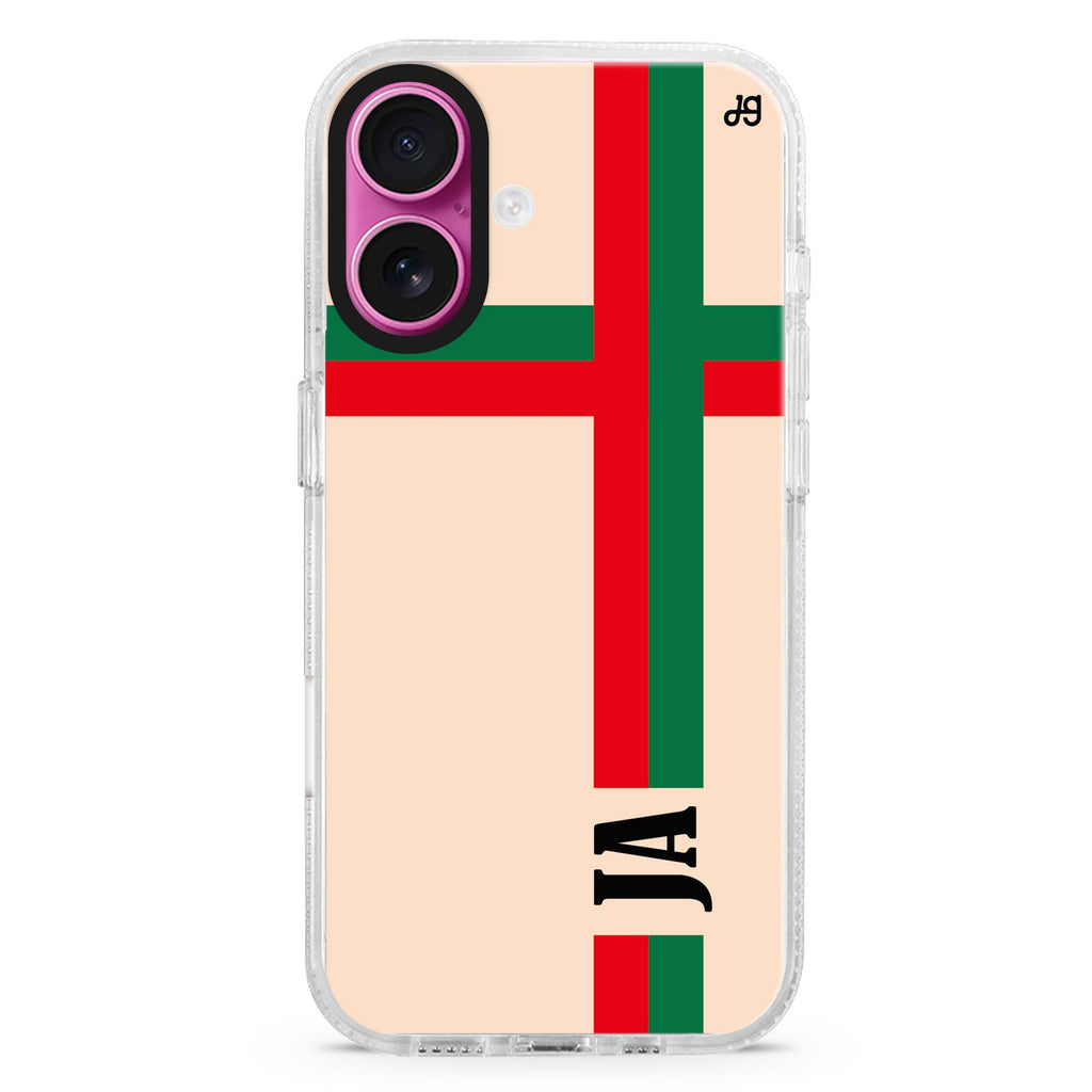 Matching Stripes 水晶透明保護殼
