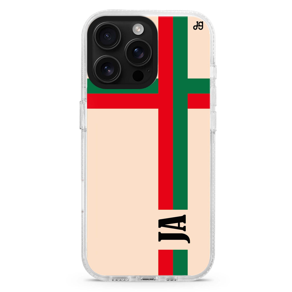 Matching Stripes iPhone 16 Pro & 16 Pro Max Case - Personalized and Stylish Protection