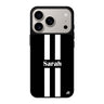 Black and white Stripes 黑白圖案 iPhone 17 Pro Max 鏡面手機殼主圖