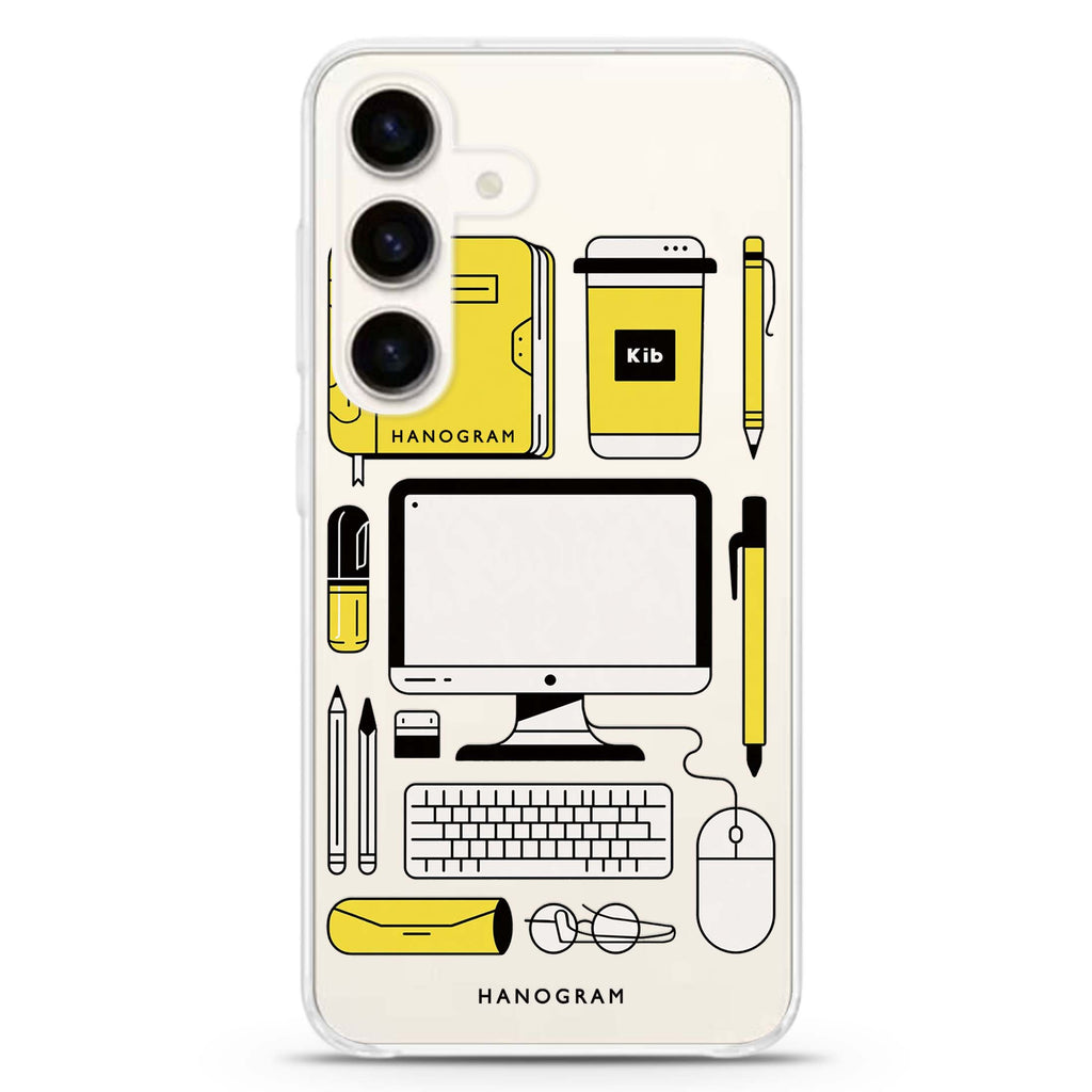 The Yellow Desk Club Samsung Galaxy 水晶透明保護殼