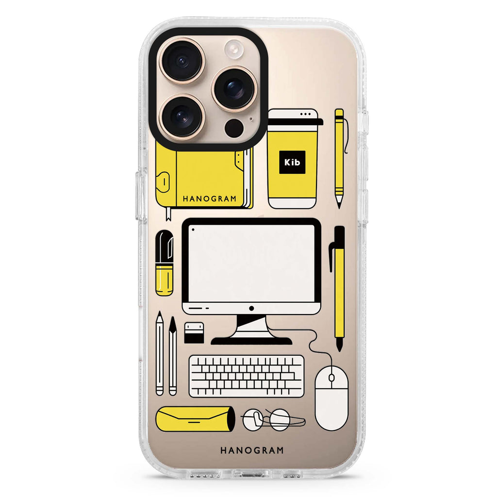 The Yellow Desk Club 水晶透明保護殼
