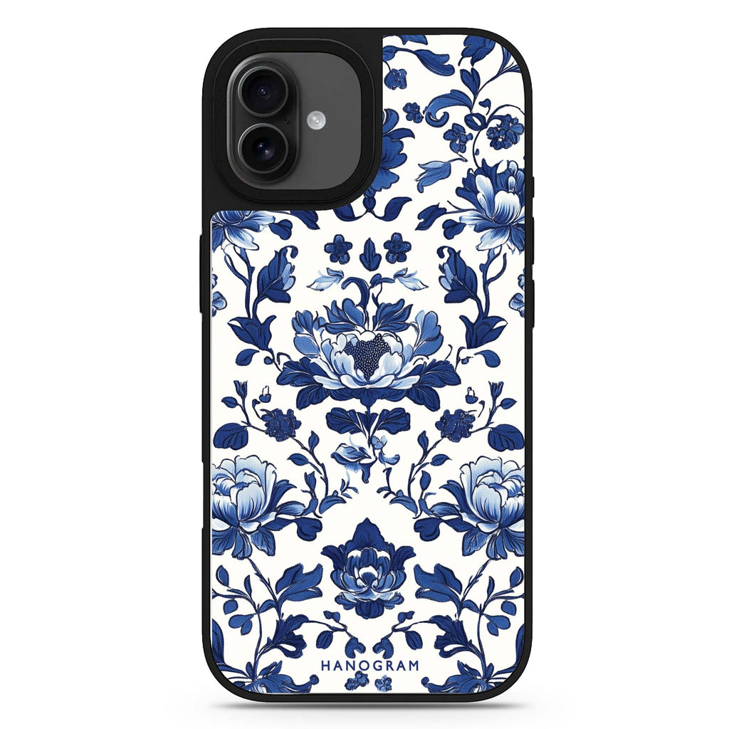 Porcelain Elegance iPhone 17 鏡面手機殼 主圖設計