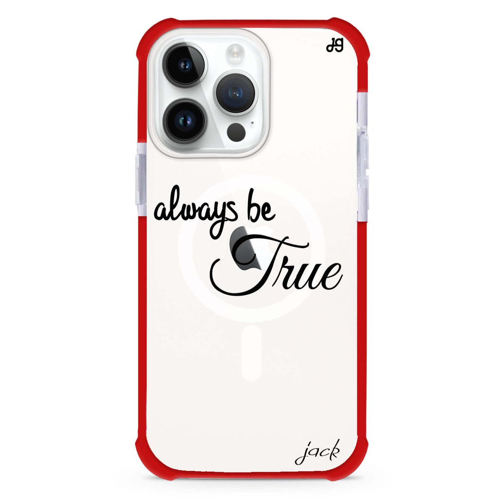 Always be true love with passion I iPhone Magsafe 兼容超強防摔保護殼