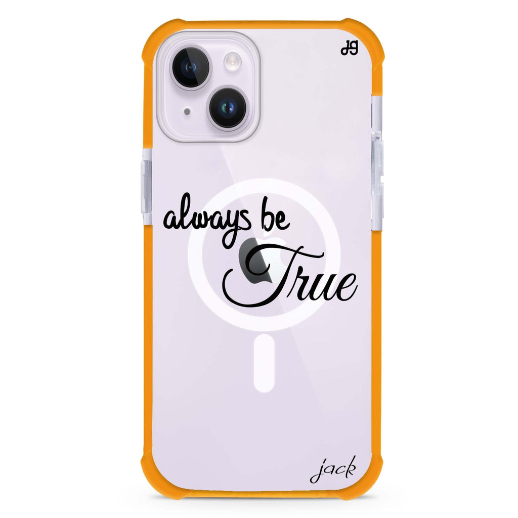 Always be true love with passion I iPhone 15 Plus Magsafe 兼容超強防摔保護殼