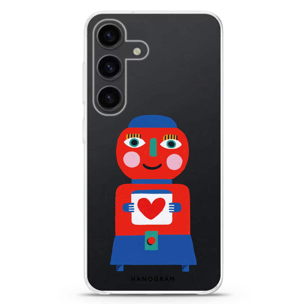 Sweetheart Gumballs Samsung Galaxy S26/S25/S24 水晶透明保護殼正面展示