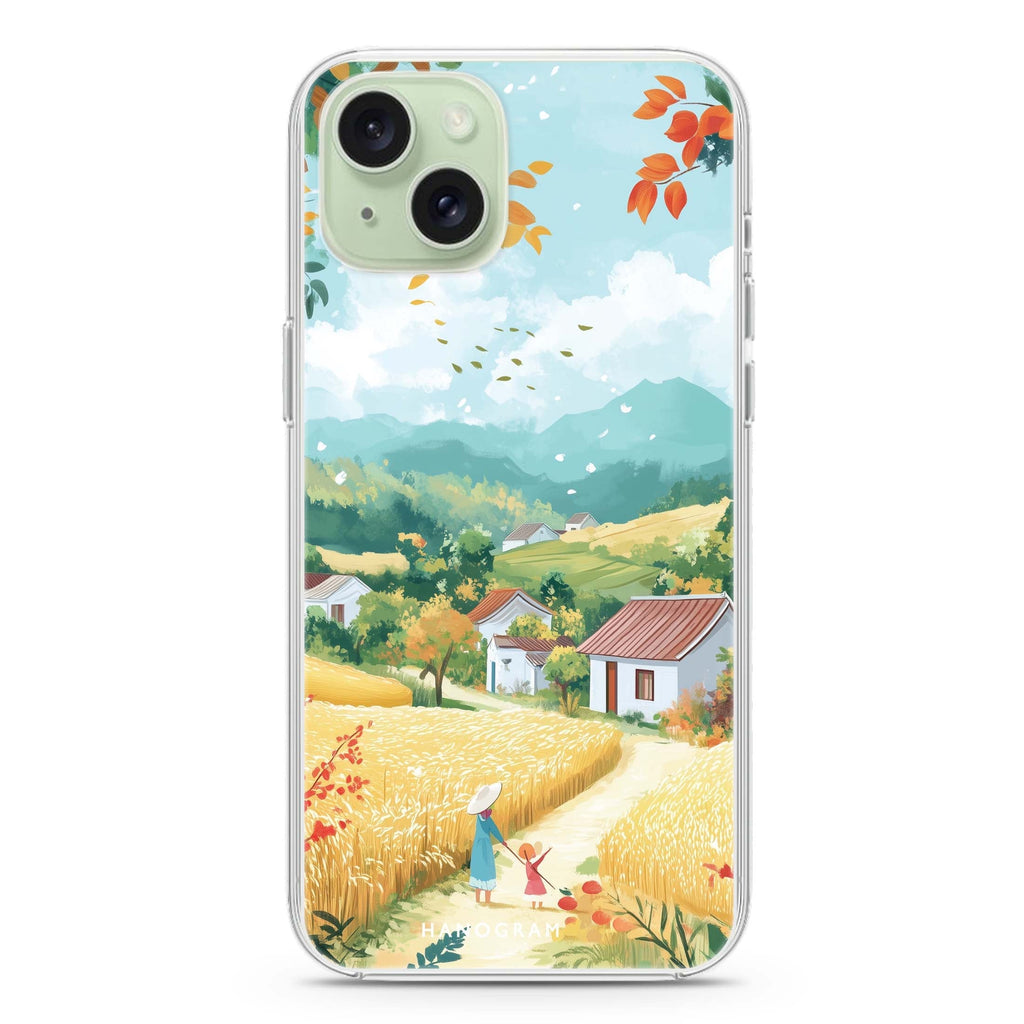 Crisp Harvest iPhone 15 Plus Magsafe 兼容水晶透明保護殼