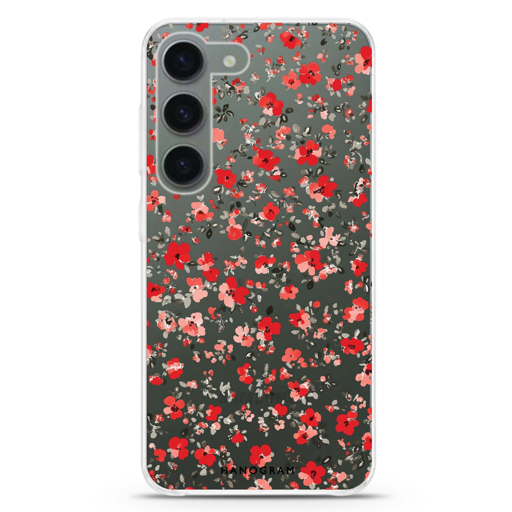 Tiny Bloom Samsung Galaxy 水晶透明保護殼