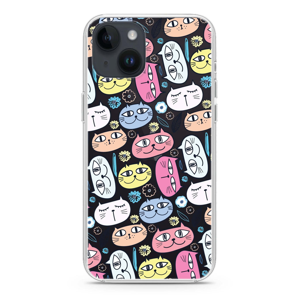 Feline Fantasia iPhone 14 Plus 水晶透明保護殼