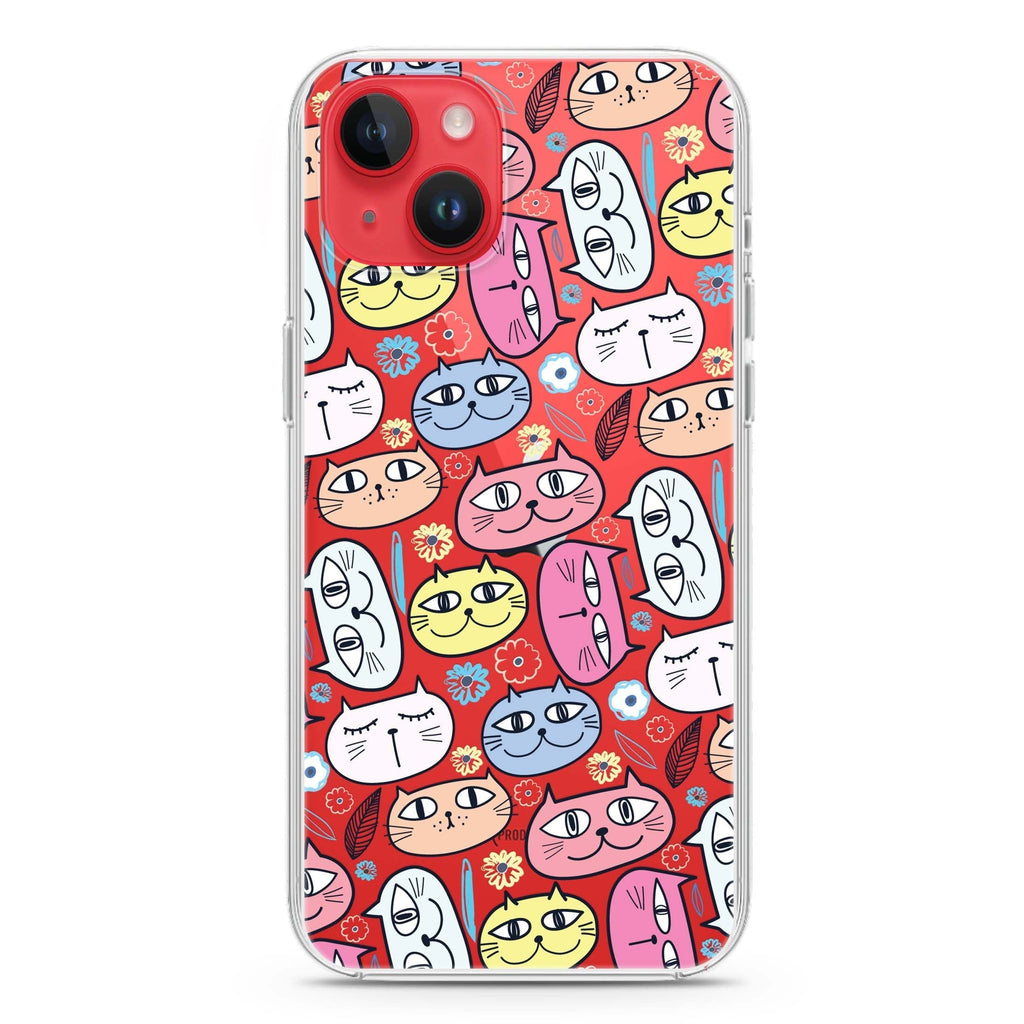 Feline Fantasia iPhone 14 水晶透明保護殼