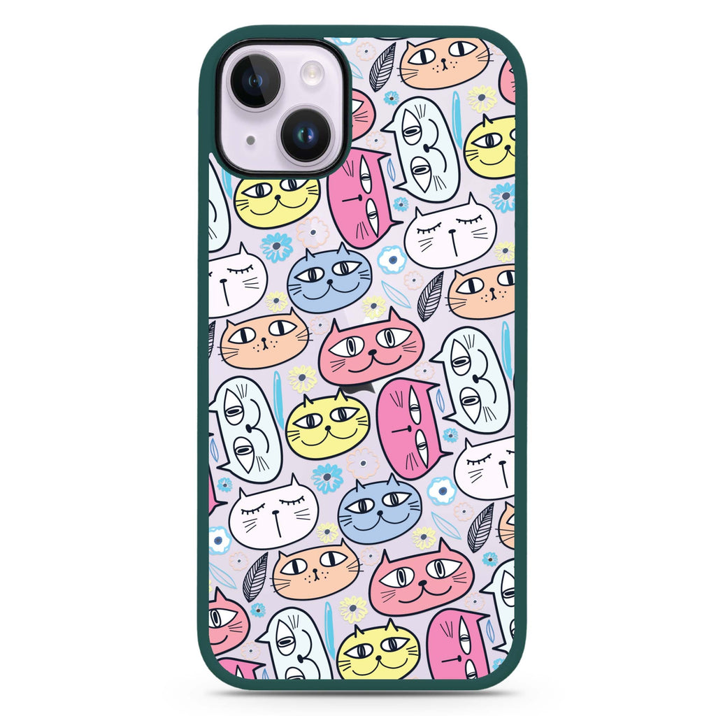 Feline Fantasia iPhone 15 Plus 防衝擊保護殼