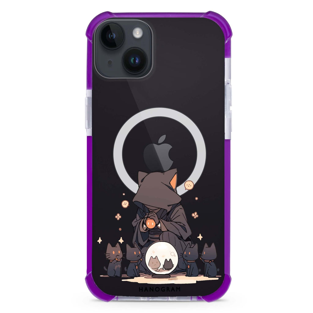 Seer Cat Charm iPhone 15 Plus Magsafe 兼容超強防摔保護殼